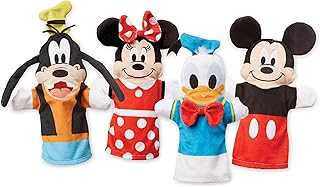 Melissa & Doug Disney Mickey Mouse & Friends Soft & Cuddly Hand Puppets