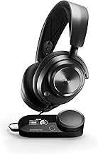 Arctis Nova Pro Multi-System Gaming Headset - Premium Hi-Fi Drivers, Hi-Res Audio - 360° Spatial Audio - GameDAC Gen 2 - ESS Sabre Quad-DAC - Stealth Retractable Mic - PC, PS5, PS4, Switch