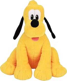 Disney Junior Mickey Mouse Bean Plush Pluto, Stuffed Animals, Dog, Kids Toys for Ages 2 Up by Just Play