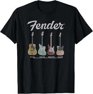 Vintage Guitar Lineup T-Shirt