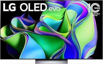 C3 Series 65-Inch Class OLED evo 4K Processor Smart Flat Screen TV for Gaming with Magic Remote AI-Powered OLED65C3PUA, 2023 with Alexa Built-in