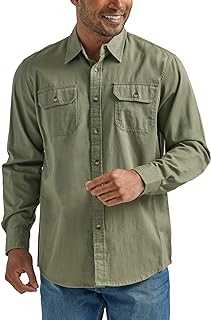 Men's Long Sleeve Classic Woven Shirt