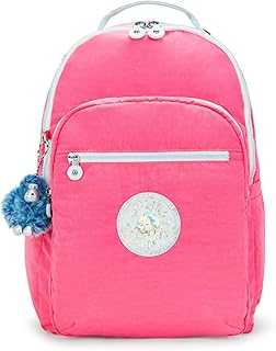 Kipling Women's Seoul 15" Laptop Backpack, Durable, Roomy with Padded Shoulder Straps, Built-In Protective Sleeve