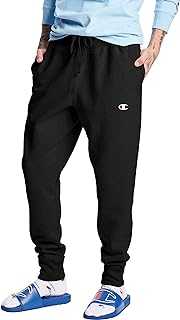 Men's Reverse Weave Joggers, Comfortable, Fleece Pants For Men, C Logo, 30.5