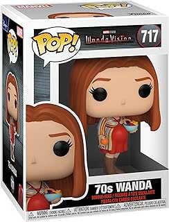 Pop! Marvel: WandaVision - Pregnant 70's Wanda Vinyl Figure Multicolor, 3.75 inches