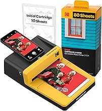 Dock ERA Plus 4PASS Instant Photo Printer (4x6) (Printer + Initial 10 Sheets + 80 Sheets)