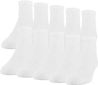 Men's Active Cotton Ankle Socks, 10-Pairs