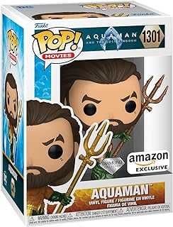 Pop! Movies: Aquaman and The Lost Kingdom - Aquaman Diamond Glitter, Amazon Exclusive