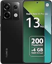 Redmi Note 13 PRO 5G + 4G LTE (256GB + 8GB) 6.67" 200MP Triple (Tmobile Mint Tello & Global) Global Bands Unlocked + (Fast Car Dual Charger Bundle) (Midnight Black (Global ROM))