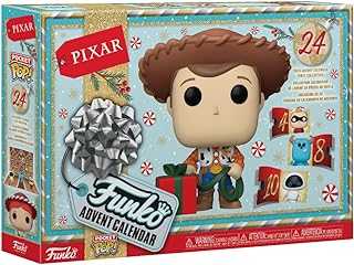 Pop! Advent Calendar: Pixar 2024, 24 Pocket Pop! Vinyl Figures