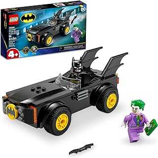 DC Batmobile Pursuit: Batman vs. The Joker 76264 Buildable DC Super Hero Playset, Quick and Fun to Build Batmobile Toy with Endless Play Possibilities, Batman Car Toy for Kids Ages 4 and Up