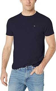 Men's Essential Short Sleeve Cotton Crewneck Pocket T-Shirt