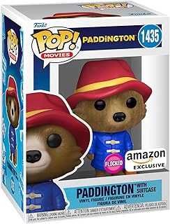 Pop! Movies: Paddington - Paddington with Suitcase Flocked, Amazon Exclusive