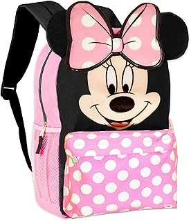 Small Backpack - Disney - Minnie Mouse - Happy Face