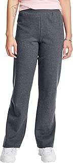 Women's EcoSmart Fleece Petite Sweatpants, Open Bottom Sweatpants, Regular & Petite Sizes