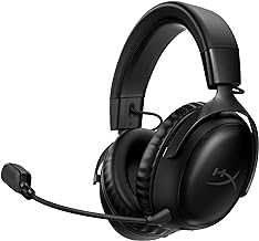 Cloud III Wireless – Gaming Headset for PC, PS5, PS4, up to 120-hour Battery, 2.4GHz Wireless, DTS Spatial Audio, 53mm Angled Drivers, Memory Foam, Durable Frame, 10mm Microphone, Black