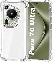 Case for Huawei Pura 70 Ultra Clear TPU Four Corners Military-Grade Protection Cover Transparent Soft funda