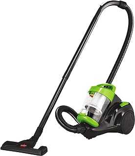 Zing Lightweight, Bagless Canister Vacuum, 2156A,Black/Citrus Lime