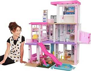 DreamHouse, Doll House Playset with 75+ Toy Furniture & Accessories, 10 Play Areas, Lights & Sounds, Wheelchair-Accessible Elevator (Amazon Exclusive)