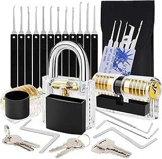 Marine Grade Rustproof Padlock Lock Set with Stainless Steel Shackle and Chrome Plated Solid Brass Body, Outdoor Padlock Weatherproof Pick, Locks with Same Key, 2.3 in.Long Shackle