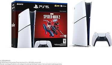 PlayStation 5 Digital Edition – Marvel’s Spider-Man 2 Bundle (Slim) (Renewed)