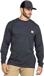 Men's Loose Fit Heavyweight LongSleeve Pocket TShirt