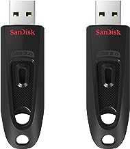 64GB 2-Pack Ultra USB 3.0 Flash Drive (2x64GB) - SDCZ48-064G-GAM462, Black