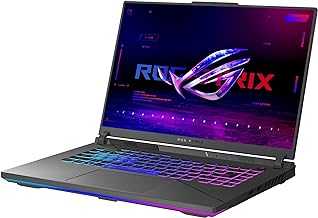 ROG Strix G16 (2024) Gaming Laptop, 16” ROG Nebula Display 16:10 QHD 240Hz, NVIDIA® GeForce RTX™ 4070, Intel® Core™ i9-14900HX, 16GB DDR5-5600, 1TB PCIe Gen4 SSD, Wi-Fi 6E, Win 11, G614JIR-AS94