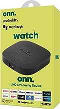 onn Android TV 4K UHD Streaming Device with Voice Remote Control & HDMI Cable