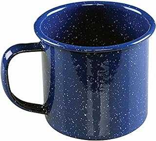 12oz Enamel Coffee Mug, Impact-Resistant, Dishwasher-Safe, Perfect for Camping, Picnics, BBQ, Tailgates, Sports Events