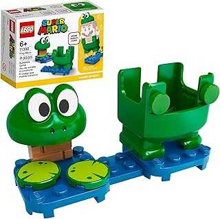 Super Mario Frog Mario Power-Up Pack Building Set, Collectible Mario Toy for Boys & Girls Ages 6 and Up, 71392