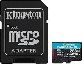 256GB Canvas Go Plus microSDXC Card | Up to 170MB/s | UHS-I, C10, U3, V30, A2/A1 | with Adapter | SDCG3/256GB