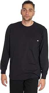 Big and Tall Men's Long Sleeve Heavyweight Crew Neck