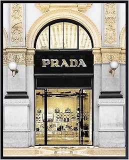 Photo of Prada Store - Glam Living Room Decor - Luxury Wall Decor - Designer Wall Decor - Fashion Wall Art - Glamour Wall Art - High Fashion - Fashion Design - Bling Wall Decor - Luxury Gift