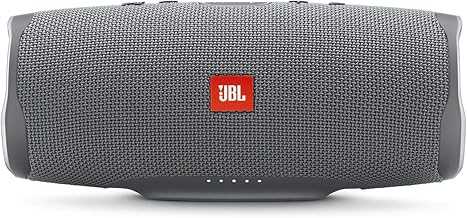 JBL Charge 4 Portable Waterproof Wireless Bluetooth Speaker - Grey (Renewed)