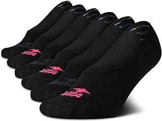 Avia Women's Cushioned No Show Liner Socks (6 Pack)