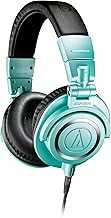 ATH-M50xIB Professional Studio Monitor Headphones, Ice Blue