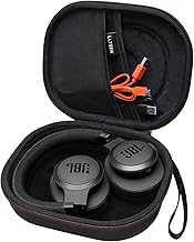 LTGEM EVA Hard Case for JBL Live 770NC/660NC/650BT/460NC/670NC/400BT/500BT and JBL Tune 770NC/710BT/720BT/760NC/700BT/750BT/510BT/660NC/520BT/500/Tour One/E45BT Bluetooth Wireless Headphone(Black)