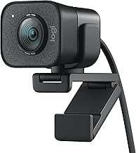 Logitech for Creators StreamCam Premium Webcam for Streaming and Content Creation, Full HD 1080p 60 fps, Glass Lens, Smart Auto-Focus, for PC/Mac – Graphite (Renewed)