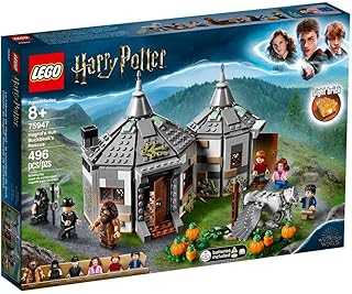 Harry Potter Hagrid's Hut: Buckbeak's Rescue 75947 Toy Hut Building Set from The Prisoner of Azkaban Features Buckbeak The Hippogriff Figure (496 Pieces)