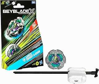 Beyblade X Lance Knight 4-80HN Starter Pack Set with Defense Type Right-Spinning Top and Launcher; Battling Top Toys for 8 Year Old Boys and Girls