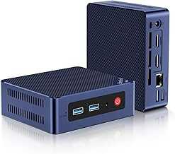 Mini S12 Pro Mini PC, 12th Gen Intel-N100 (4C/4T, Up to 3.4GHz), 16GB RAM DDR4 500GB SSD, Mini Desktop Computer 4K@60Hz, Dual HDMI, WiFi6, BT5.2, USB3.2, LAN, Low Power