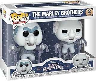 Pop! Movies: The Muppet Christmas Carol - Statler and Waldorf as The Marley Brothers, 2-Pack