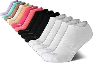 Avia Women's Socks - 14 Pack Cushion Athletic Low Cut No Show Socks - Ankle Socks for Women (Shoe Size: 4-9, Extended 9-12)