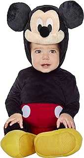 Mickey and Friends Baby Mickey Mouse Costume | Officially Licensed | Disney | Jumpsuit Costume