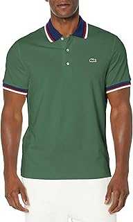 Men's Regular Fit Stretch Piqu Polo Shirt