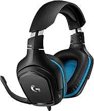 Logitech G432 Wired Gaming Headset, 7.1 Surround Sound, DTS Headphone:X 2.0, 50 mm Audio Drivers, USB and 3.5 mm Audio Jack, Flip-to-Mute Mic, Lightweight, PC/Mac/Xbox One/PS4/Nintendo Switch - Black