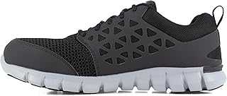 Men's Rb4041 Sublite Cushion Safety Toe Athletic Work Shoe Black