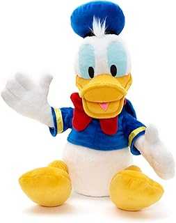 Disney Store Official Donald Duck Plush, 17 Inches Toy Figure, Soft and Huggable Toy, Detailed Plush Sculpting with Embroidered Features, Ideal Gift Fans and Kids, Inspired Classic Cartoons