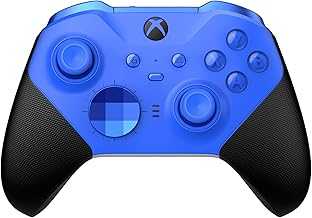 Xbox Elite Series 2 Core Wireless Gaming Controller – Blue – Xbox Series X|S, Xbox One, Windows PC, Android, and iOS